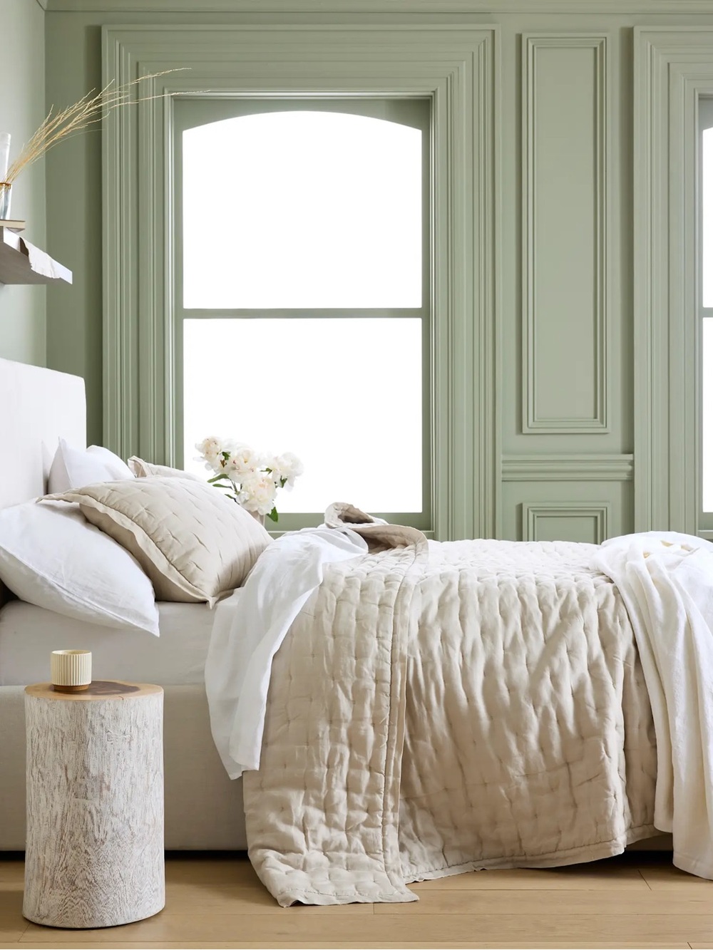 Quince European Linen Dream Quilt - Picture 3 of 5